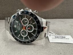 Armbåndsur SECTOR 230 43 MM CHRO GREEN DIAL BR SS