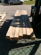 7 stk. tømmer 100x100 mm