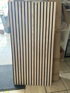 Akustikpanel 10stk LIGHT OAK 120cm