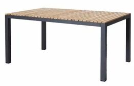 Havebord i teaktræ 167 x 100 cm