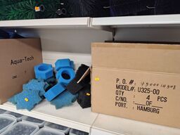 Parti blandet tilbehør