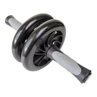 7 stk. Mavehjul med 2 hjul - Sort