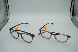 2 brillestel DUTZ og CLEMENCE MARGAUX 