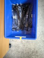 Blandet værktøj og handsker