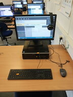 HP 22" skærm m. tastatur L2208w (PC medfølger ikke)