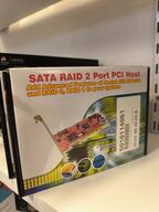 2 stk. RAID controllere (ubrugt)