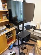 Fladskærms TV 43" PHILIPS 43PFS5505/12 på stativ