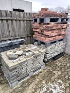 5 paller med belægningssten