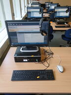 HP 22" skærm m. tastatur L2208w (PC medfølger ikke)