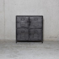 Nyt LOCKER skab 4 rums