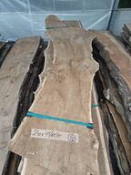 1 stk. Egetræsplanke str. 230 x 65 / 45 x 5