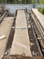 1 stk. Egetræsplanke str. 300 x 48 x 4