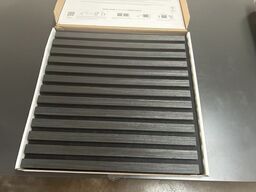 Akustikpanel 8stk (4 pakker) BLACK OAK 52x52cm