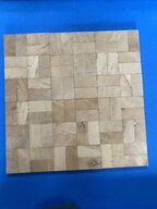 142,17 m2 Massivt eg klodsegulv / Endestavsgulv