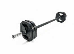 Aerobic vægtstang sæt på 22,5 kg - Nordic Strength SORT