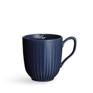 6 stk. Kähler Hammershøi fars dag-krus 2024 blå 33 cl