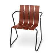 3 stk. havestole MATER Ocean Chair "Burnt red"