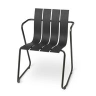 5 stk. havestole MATER Ocean Chair "Black"