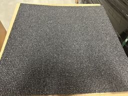Tæppefliser egetæpper Stripe Deep Black 18m2