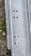 6 Stk. Galvaniserede Stålbjælker  type 304