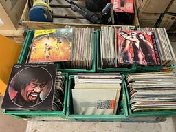7 ks. Vinylplader (ca. 350 stk)