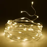 3 stk. lyskæde 80 led hvid 790 cm(ubrugt)