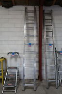 Alu skydestige - 580 cm