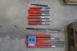 12 stk. Hilti bor