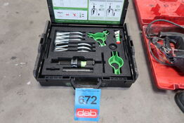 Kukko Hydraulic 4-puller-set 845-150