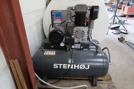 Stenhøj GS38/180/650/PF/T oliesmurt stempelkompressor
