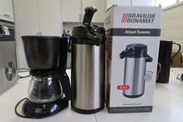 Kaffemaskine & termokande 