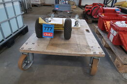3 stk. Transportvogne 