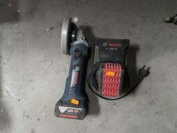 Vinkelsliber    BOSCH Med lader og batteri