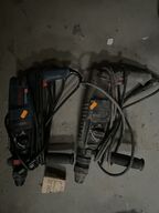 To borehammere BOSCH