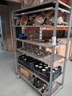 Vogn med blandet belysning. 