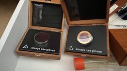 Indhold 7 skuffer - Pipetter, Optiske Filter m.m.  