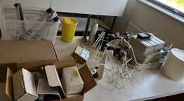 Blandet Lot Laboratorie udstyr