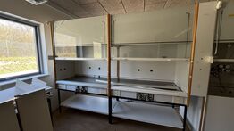 Dobbelt Stinkskab med fælles bordplade