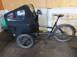 El. ladcykel, Butchers & Bicycles MK1-E med sort kasse og kaleche