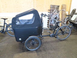 El. ladcykel, Butchers & Bicycles MK1-E med sort kasse og kaleche