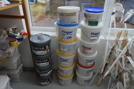 Parti blandet maling