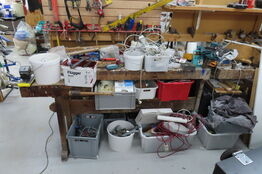 Høvlbænk inkl. Indhold 