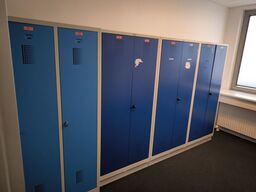 4 stk. omklædningsskabe