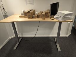 El. hæve/sænke skrivebord uden indhold