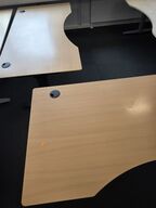 3 stk. el. hæve/sænke skriveborde