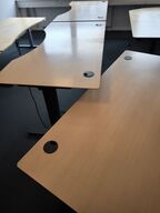 4 stk. el. hæve/sænke skriveborde