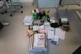 Stort parti kontorartikler 