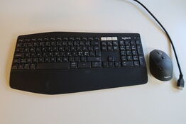Logitech trådløs keyboard & mus 