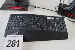 Logitech trådløs keyboard