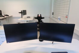 2 stk. Lenovo ThinkVision T24i-2L 23,8" skærm (sort)